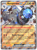 Rampardos ex 045/084 Double Rare Pitch Black Pokemon Holo Near Mint0