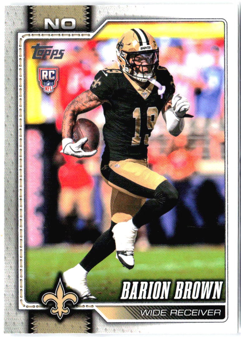 2026 Topps Flagship #386 Barion Brown0