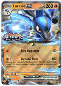 Lucario ex 051/131 Holo Double Rare Prismatic Evolutions Pokemon Near Mint0