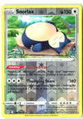 Snorlax 143/196 Rare Lost Origin Pokemon Reverse Holo Near Mint0