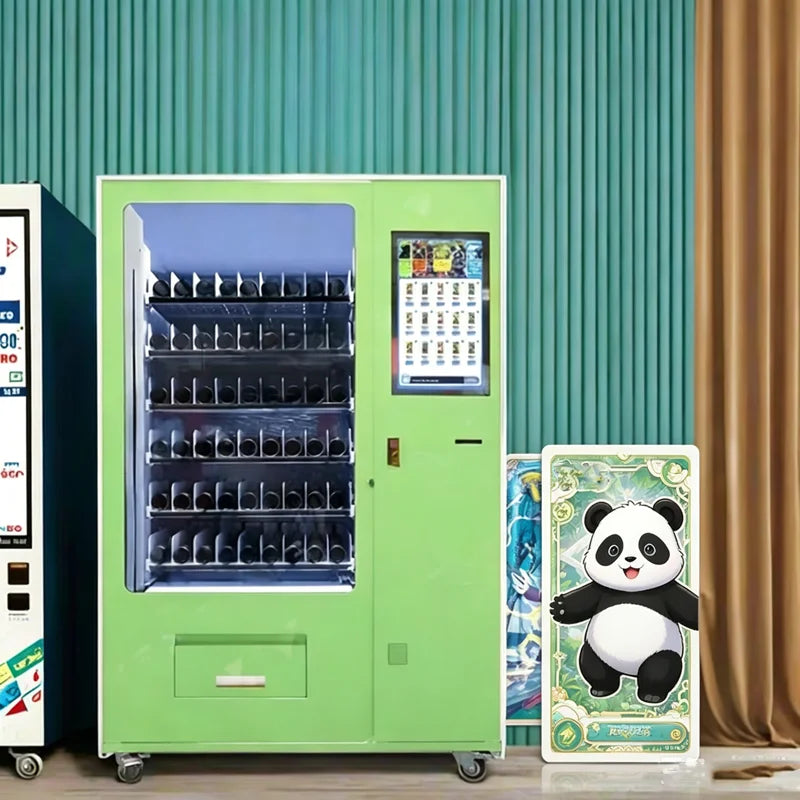 Trading Card Vending Machine Combo Postcard and Blind Cards Vending Machine Self Service Card Dispenser Vending Machine Custom