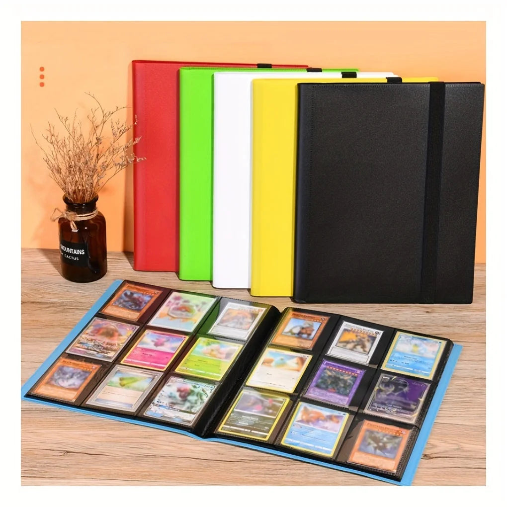 Premium 9-Pocket Zippered TCG Card Binder Portfolio