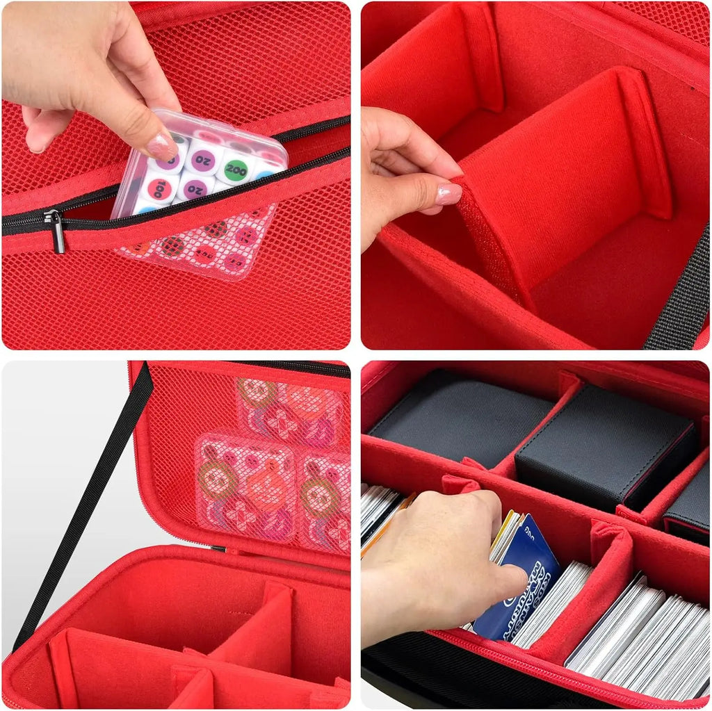 Trading Card Storage Deck Box for MTG/for TCG/for Magic The Gathering/for Yugioh Sports Cards, Commander Deck Boxes  (Case Only)