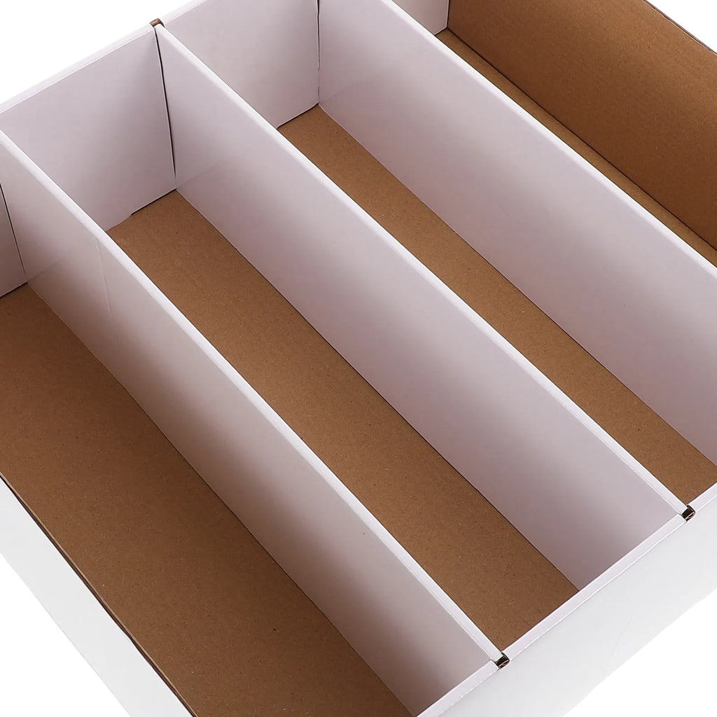 Trading Card Storage Box Multi Compartment Large Capacity Cardboard Organizer Dividers For Sports Baseball Basketball Football