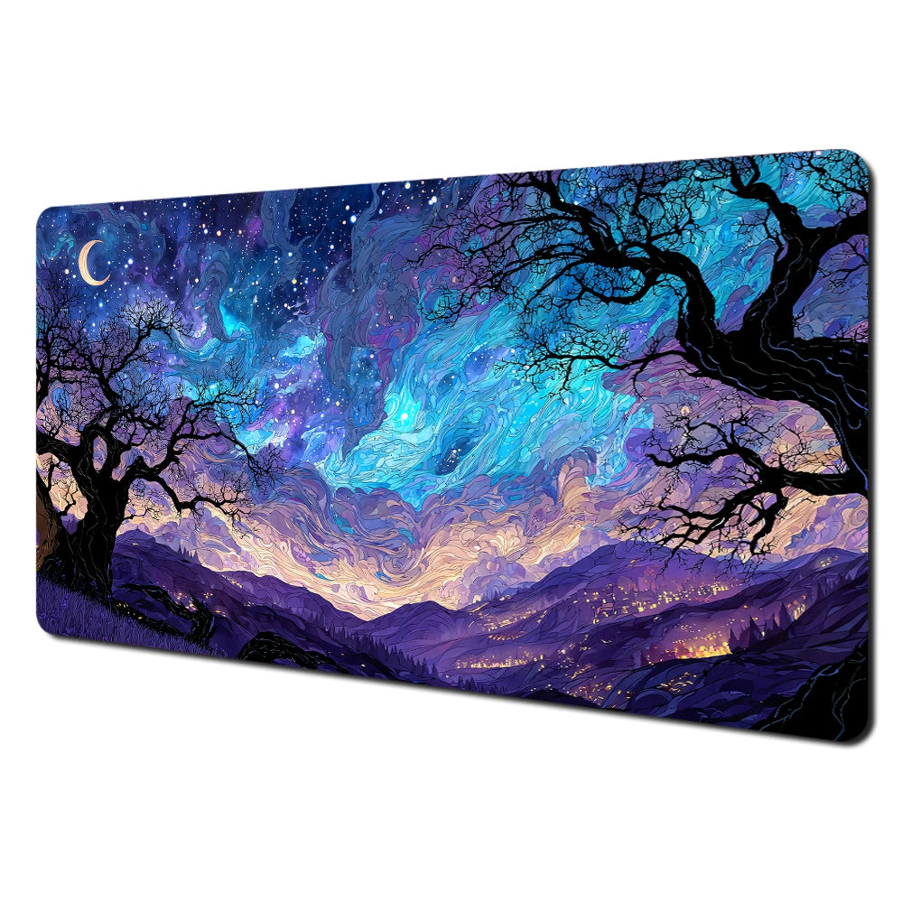 Mysterious Forest Premium Stitched-Edge TCG Playmat