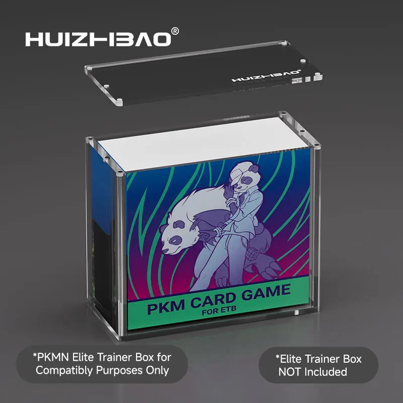 Premium Magnetic Acrylic Display Case for TCG Booster Boxes & ETBs