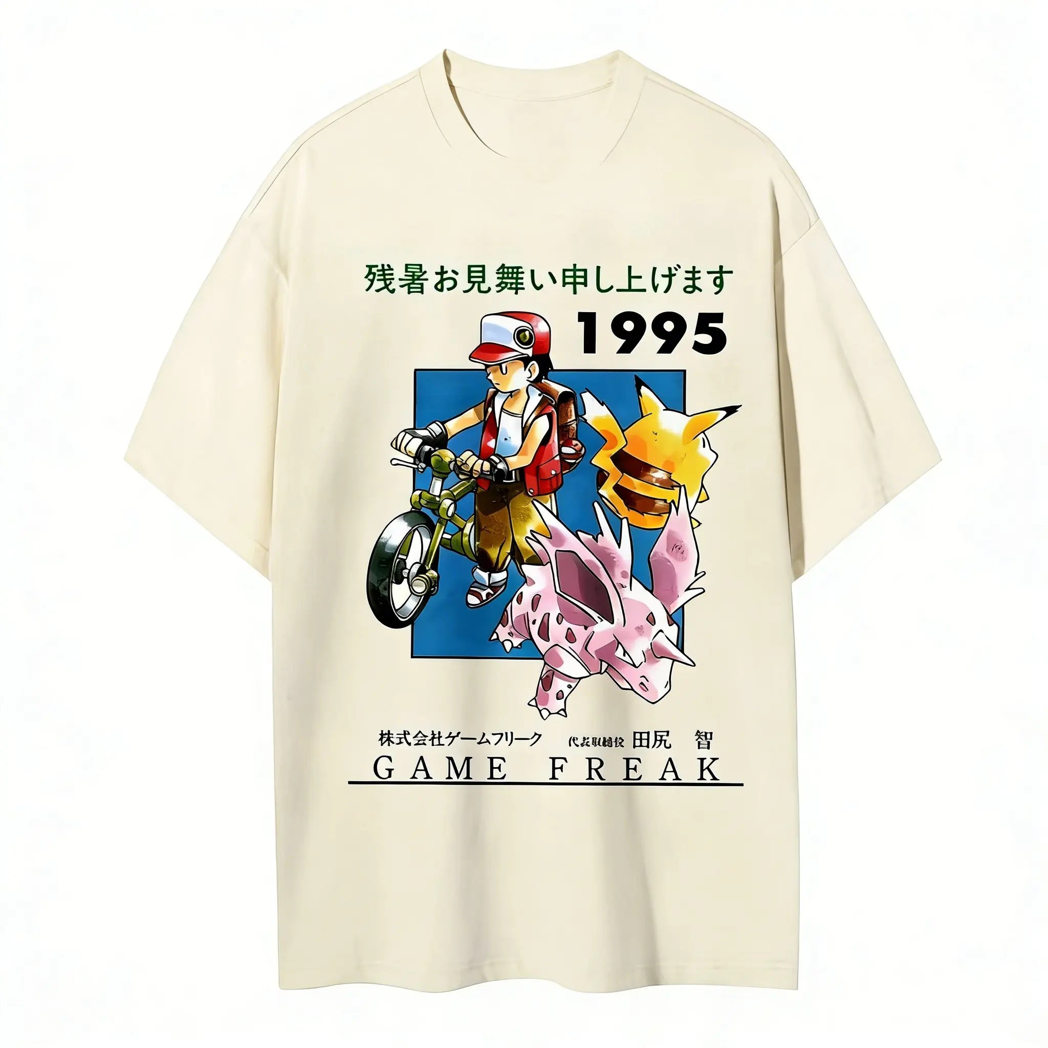 2026 Summer Oversized Pokemon Anime Graphic T Shirt Man Women Casual Cotton Short Sleeve Tee Top Y2k Streetwear Print Clothing
