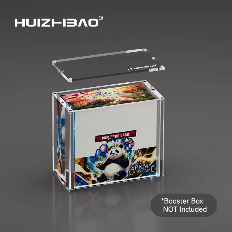 Premium Magnetic Acrylic Display Case for TCG Booster Boxes & ETBs