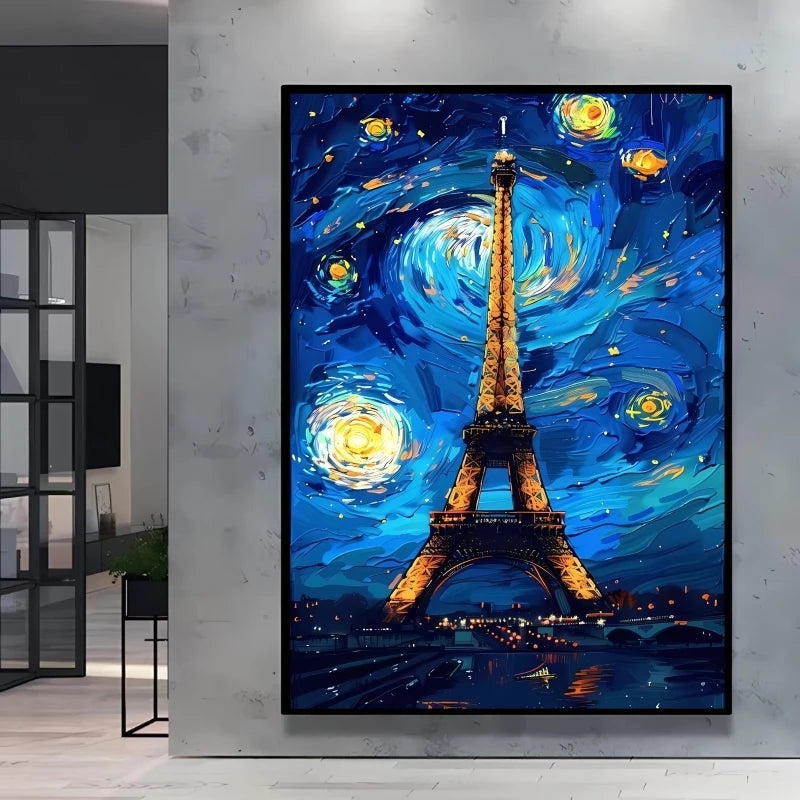Van Gogh Style Pokemon Pikachu Wall Decoration Multiple Characters Are Available Creating A Unique Artistic Space for Your Home