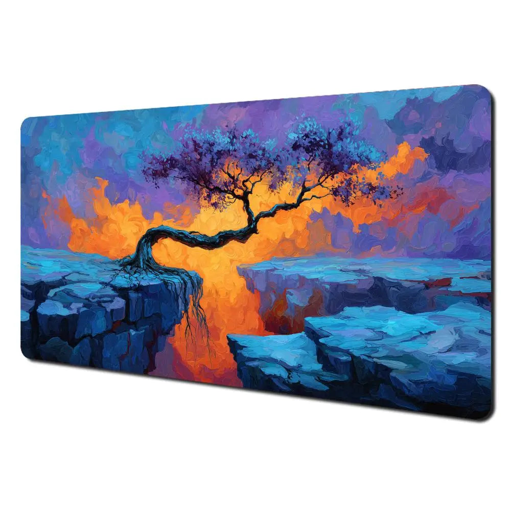Mysterious Forest Premium Stitched-Edge TCG Playmat