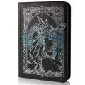 Trading card binder,Ringless Zip laser foiling Binder,540 Double Sided Pocket Collectible Trading Card Albums for yugioh,MTG,