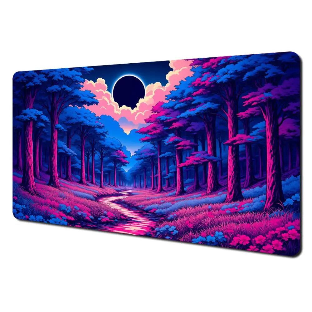 Mysterious Forest Premium Stitched-Edge TCG Playmat