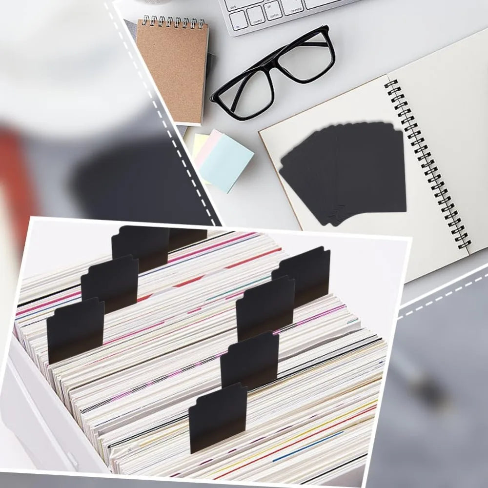 Trading Card Dividers Black Separator Sorting Tray Plastic Dividers Board Game Card Separator making kit