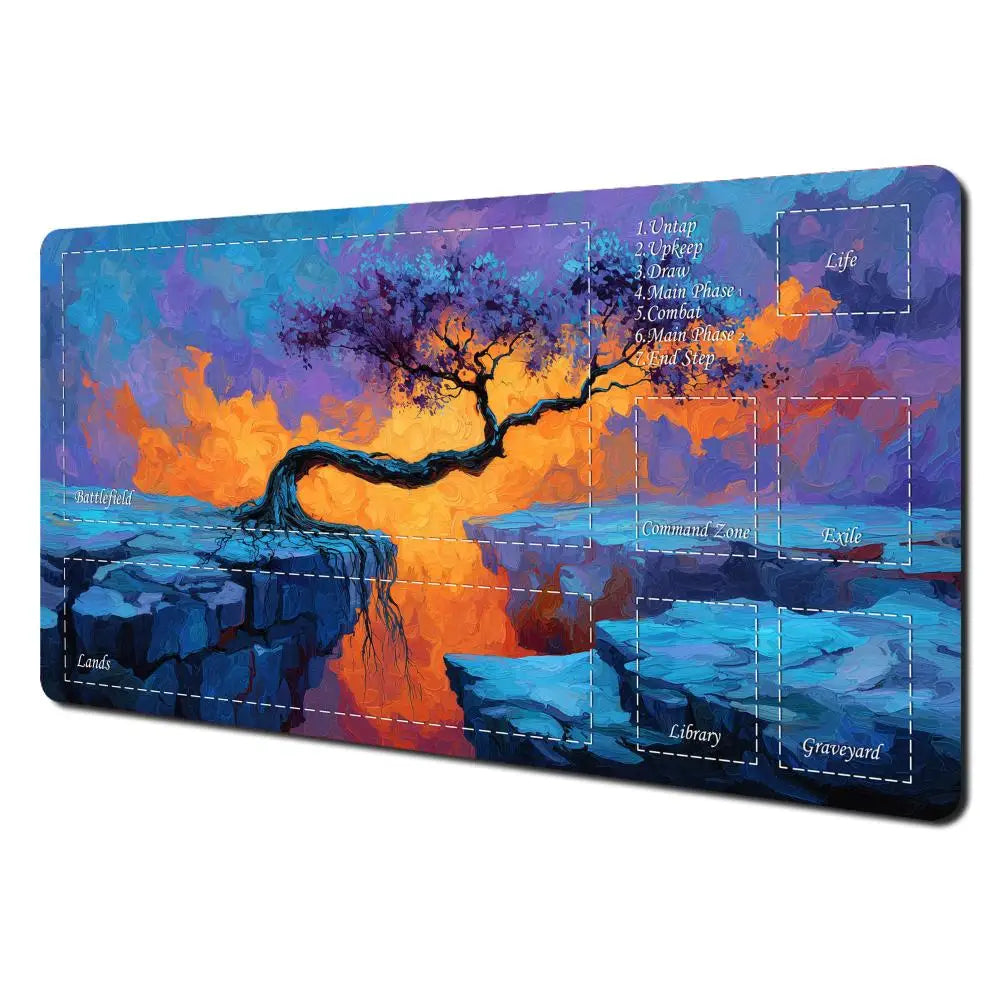 Mysterious Forest Premium Stitched-Edge TCG Playmat